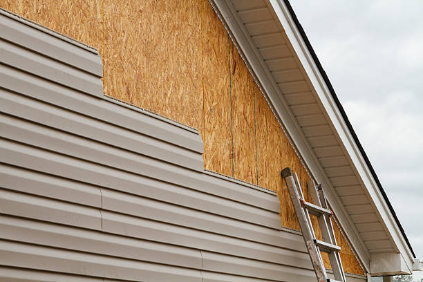 Professional Siding Contractor technician working in Mount Pleasant, PA
